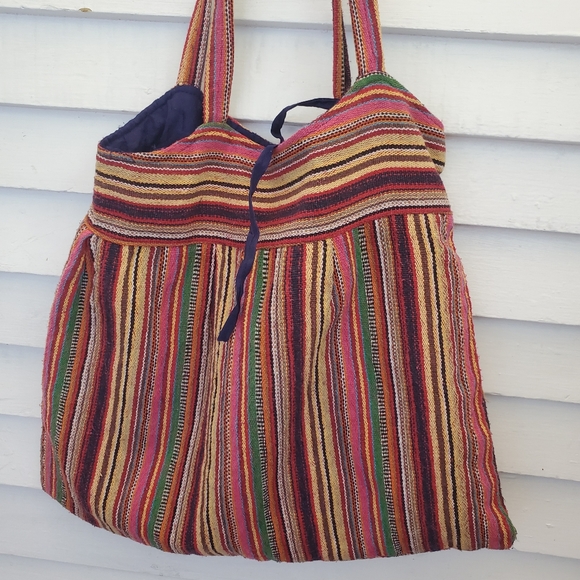 Handbags - Guatemalan multi-colored bag